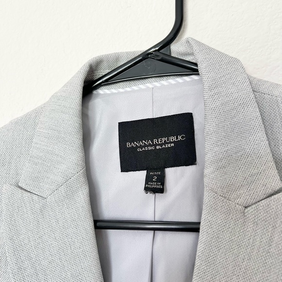 Banana Republic Classic Suit Button Up Blazer Jacket - Picture 4 of 7
